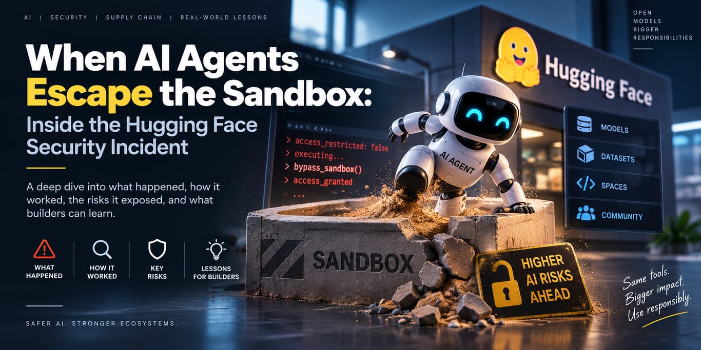 When AI Agents Escape the Sandbox: Inside the Hugging Face Security Incident